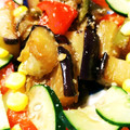 チャッピー3号's cooksnap of when they made 茄子ピーマン☆夏野菜の揚げびたし.
