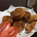 liley's cooksnap of when they made スモークサーモンとクリチのライスコロッケ.