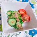 クックNYEW9K☆'s cooksnap of when they made 鰹節で♡きゅうりとツナの和風マヨサラダ.