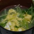 ヨシヨッシー's cooksnap of when they made 簡単 水菜のピリ辛スープ.