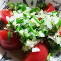 ふぁんたにゃん's cooksnap of when they made 新玉ねぎとトマトの簡単サラダ.