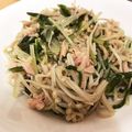 itn♡Q's cooksnap of when they made 簡単さっぱり水菜とエノキとツナの和え物.
