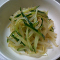 クックQVKIFG☆'s cooksnap of when they made もやしときゅうりのナムル.