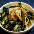 DSK58's cooksnap of when they made 生姜たっぷりブリ大根、丼も美味しい.