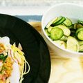 もぐドン's cooksnap of when they made 胡瓜と茄子の西洋わさびポン酢漬け.