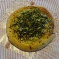 ひれまま's cooksnap of when they made しらすとろろ昆布の和風ピザ.