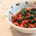 fu♪♪'s cooksnap of when they made 野菜でもう一品★人参とピーマンの金平.