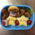 みきとん1227's cooksnap of when they made キャラ弁♡おほしさま三兄弟.