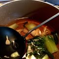 がぶりえっら's cooksnap of when they made 簡単！朝食 チンゲン菜と舞茸の お吸い物.