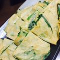 プラヤム's cooksnap of when they made 簡単ニラチヂミ.