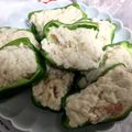 hinatahina's cooksnap of when they made 小さな野菜のおかず☆梅豆腐のピーマン焼き.