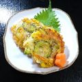 カルン's cooksnap of when they made カラフル彩り♪ゴーヤのかき揚げ☆.
