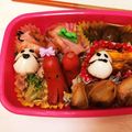 ちいさん's cooksnap of when they made キャラ弁うずら卵でイカちゃん.