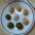 happyakubi's cooksnap of when they made お弁当☀玄米のおむすび☀きなこおにぎり.