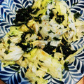 メダカの赤ちゃん's cooksnap of when they made 簡単おつまみ！レタスのナムルー…風！.