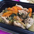 ecobeer's cooksnap of when they made 簡単！パプリカでバジル香るチキン炒め★.