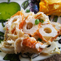 ohmagari's cooksnap of when they made 切り干し大根とちくわのちょいマヨサラダ☆.