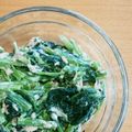 シナモシナモ's cooksnap of when they made ほうれん草のツナマヨサラダ.