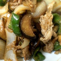 クックBH5M9F☆'s cooksnap of when they made なすとピーマンと豚こま切れのあっさり炒め.