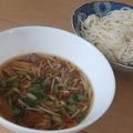 きらり流れ星's cooksnap of when they made つけ麺風＊そうめん（冷や麦）.