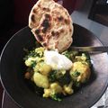 にゃおれ's cooksnap of when they made カレーに☆発酵なしで簡単時短な本格的ナン.