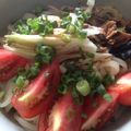 kuma822's cooksnap of when they made 超簡単！ずぼら飯☆サンマの冷やしうどん.