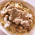 yorei's cooksnap of when they made 簡単おろしとツナマヨパスタ(温、冷製).