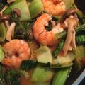 イルカ3's cooksnap of when they made 海老と青梗菜のミソケチャップ炒め.