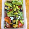 4時ママ's cooksnap of when they made 酸っぱい好き＆食欲UPの夏野菜揚げ浸し.