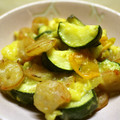 maruru-nn's cooksnap of when they made ズッキーニとエビの玉子炒め☆.