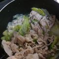 小５料理男子's cooksnap of when they made 豚バラレタス炒め☆.