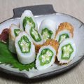 ＊ろりす＊'s cooksnap of when they made 簡単おつまみ！竹輪にオクラ♡.