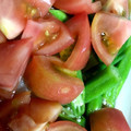 まるまるぼんぼん♪'s cooksnap of when they made トマトとオクラの簡単さっぱりおかず.
