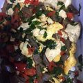 ネコのみさき's cooksnap of when they made 簡単♪めんつゆでほっこり♪ニラ卵炒り豆腐.