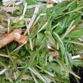 柚ゆずyuzu's cooksnap of when they made みず菜と油揚げのサラダ.