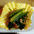 麻菜花's cooksnap of when they made 小松菜とベーコンのガーリックコンソメ炒め.