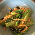 りう3's cooksnap of when they made 小松菜と人参の胡麻和え.