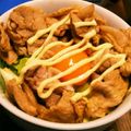 ☆みれい☆彡's cooksnap of when they made 男子大好き☆生姜焼き用肉でニンニク醤油丼.