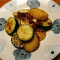 amamiku's cooksnap of when they made ズッキーニ＆じゃがいものバルサミコ炒め.