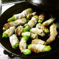 myu_2_2's cooksnap of when they made ししとうの豚バラロール★ミョウガ添え.