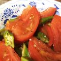 クック0WXW1R☆'s cooksnap of when they made 簡単‼オクラとミニトマトのマリネ.