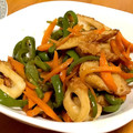 itn♡Q's cooksnap of when they made 醤油と粉チーズ香る♫ちくわの洋風炒め.