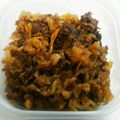莱香1984's cooksnap of when they made 牛肉 しぐれ煮 お弁当 作り置き.
