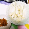 70minto's cooksnap of when they made 沖縄産島らっきょうのおつまみ.