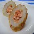 キャシーキャサリン's cooksnap of when they made 鮭マヨ　ｉｎ　ちくわ.