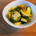 クックMNNBJG☆'s cooksnap of when they made ズッキーニとかぶのガーリック炒め.