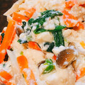 ★ちーた's cooksnap of when they made 簡単！和食に♪ほうれん草と人参の白和え！.