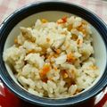 クックEHSYXL☆'s cooksnap of when they made 優しい味♪鶏ももで具だくさん炊き込みご飯.