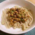 北海道伯爵's cooksnap of when they made レンジで簡単♪えのき納豆.