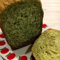 カルチェラタン☆'s cooksnap of when they made 低コスト♪緑茶粉末で抹茶パン風☆.